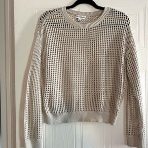 Calvin Klein knit sweater size Small - Cream/Beige